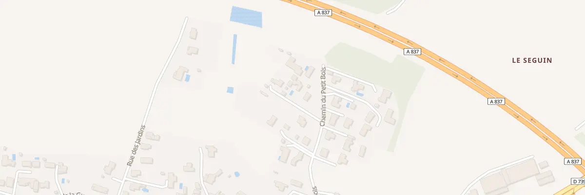 Plan du 27 Che du Petit Bois à Tonnay-Charente