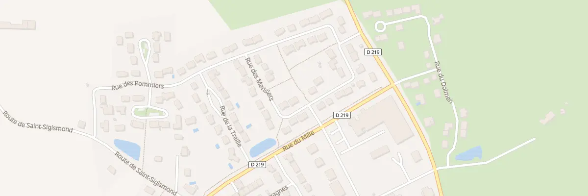 Plan du 2 Rue des Merisiers à Champtocé-sur-Loire
