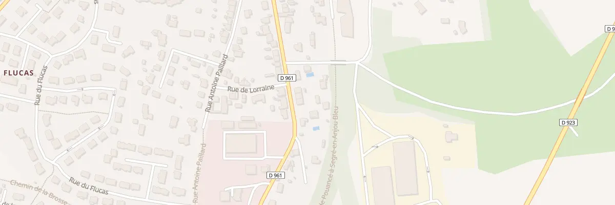 Plan du 47 Rue Denis Papin (Segre) à Segré-en-Anjou Bleu