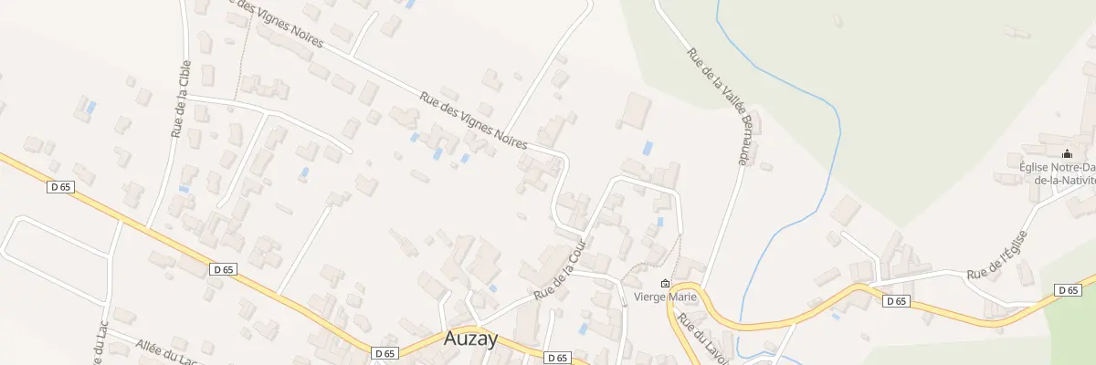 Plan du 3 Rue des vignes noires à Auchay-sur-Vendée