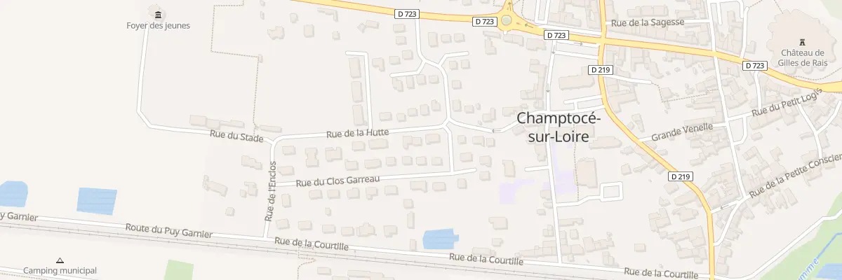 Plan du 15 Rue de la Hutte à Champtocé-sur-Loire