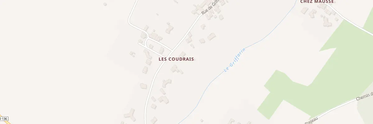 Plan du 29 Rue de Griffarin à Saint-Romain-de-Benet