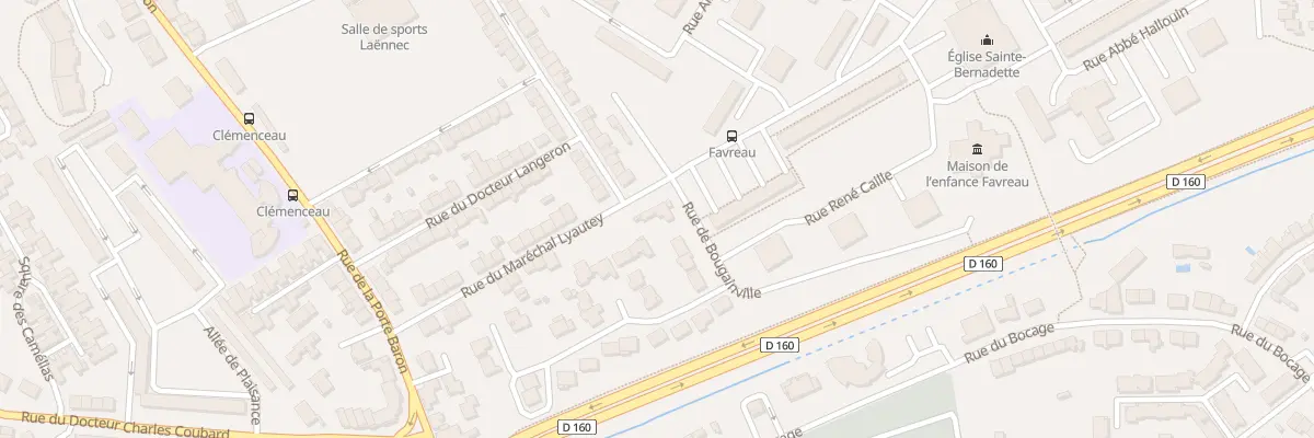 Plan du 2 Rue de Bougainville à Cholet