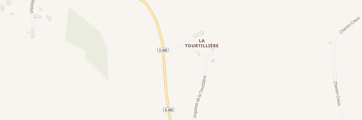 Plan du 100 La Tourtilliere Sud Chauli à Chaulieu