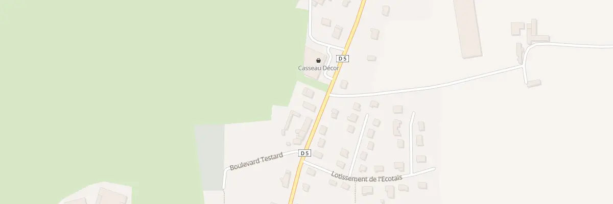Plan du 39 Rue de Normandie à Désertines