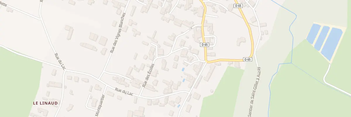 Plan du 3 Rue des écoles à Auchay-sur-Vendée