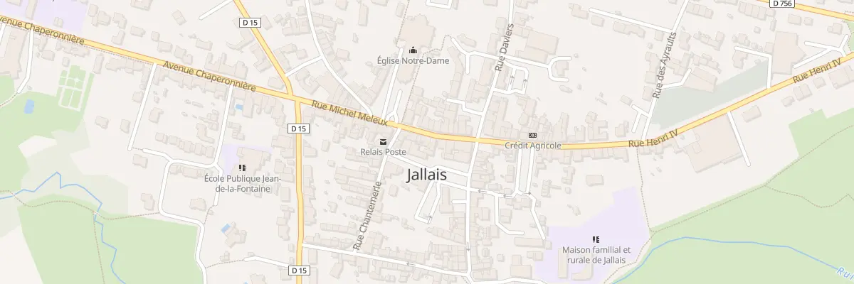 Plan du 11 Rue Jean de Saymond (Jallais) à Beaupréau-en-Mauges