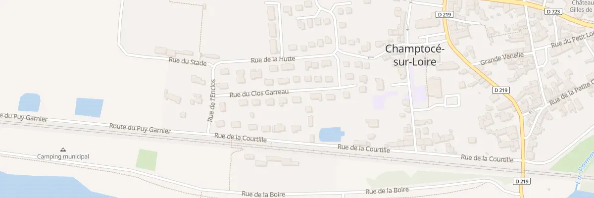 Plan du 9 Rue du Clos Garreau à Champtocé-sur-Loire