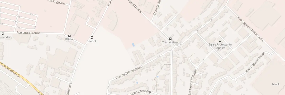 Plan du 39 Rue de Trémentines à Cholet