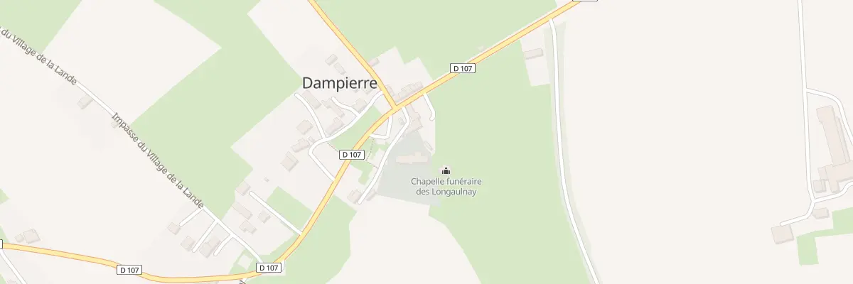 Plan du 29 Imp de la Chapelle - Dampierre à Val de Drôme