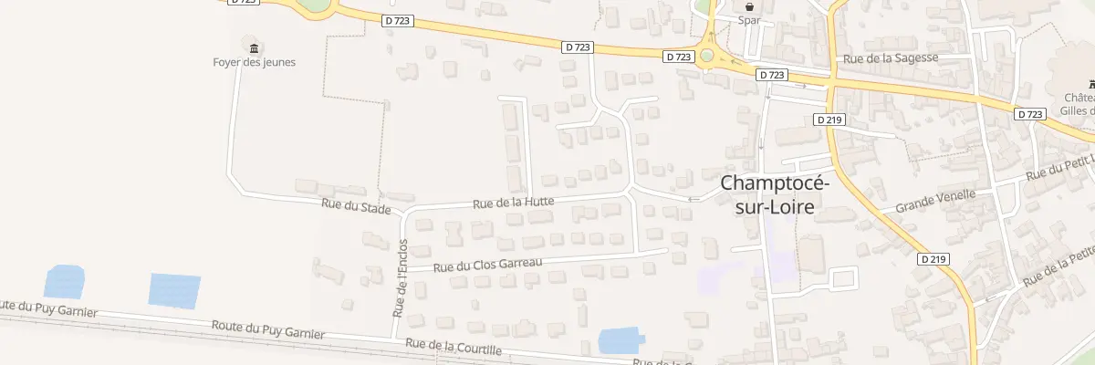 Plan du 5508 Rue de la Hutte à Champtocé-sur-Loire