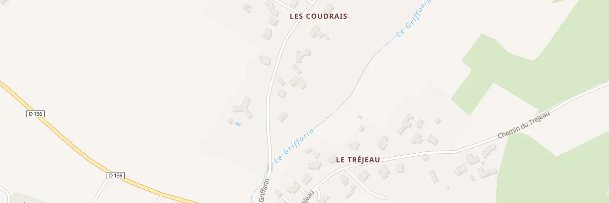 Plan du 35 Rue de Griffarin à Saint-Romain-de-Benet