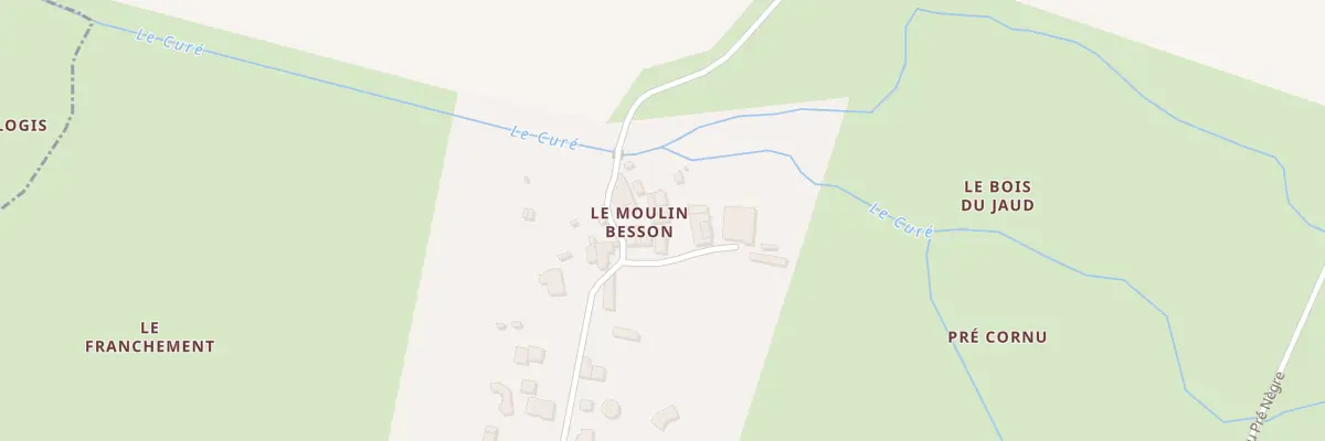 Plan du 12A Rue du Moulin Besson à Bouhet