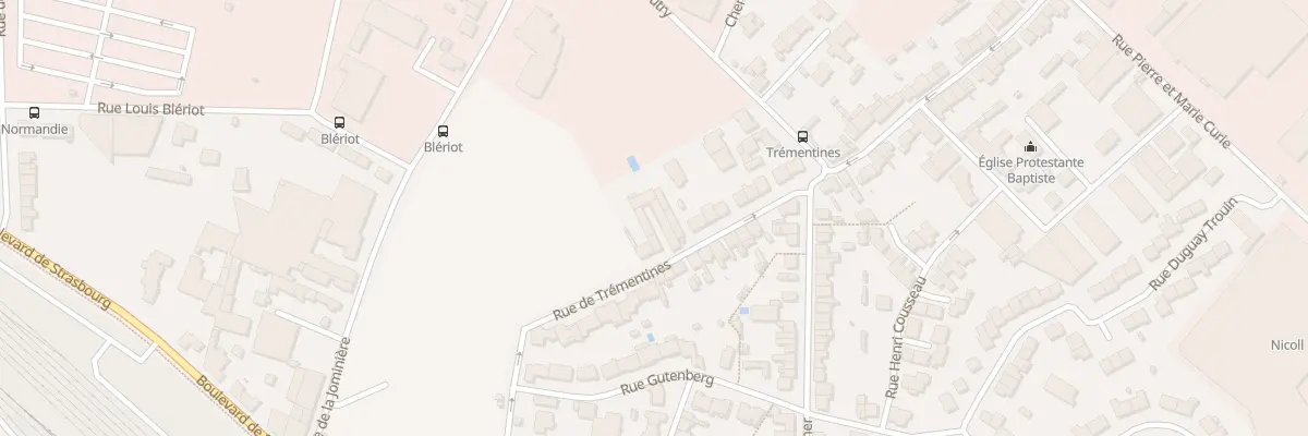 Plan du 35 Rue de Trémentines à Cholet