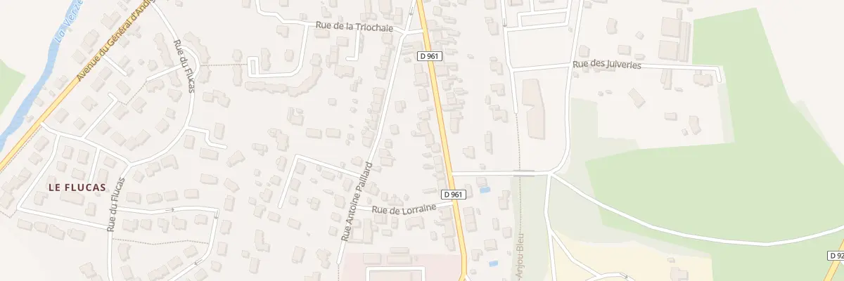 Plan du 42 Rue Denis Papin (Segre) à Segré-en-Anjou Bleu