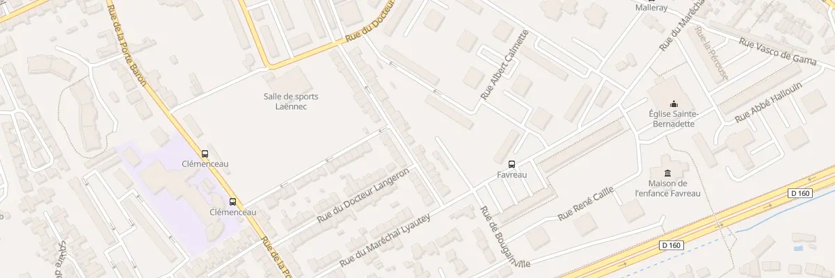 Plan du 18 Rue du Gen Mangin à Cholet