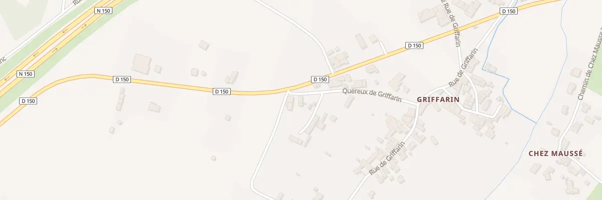 Plan du 19 Quereux de Griffarin à Saint-Romain-de-Benet