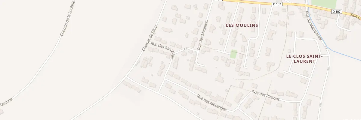 Plan du 4 Rue des Alouettes à Bouhet