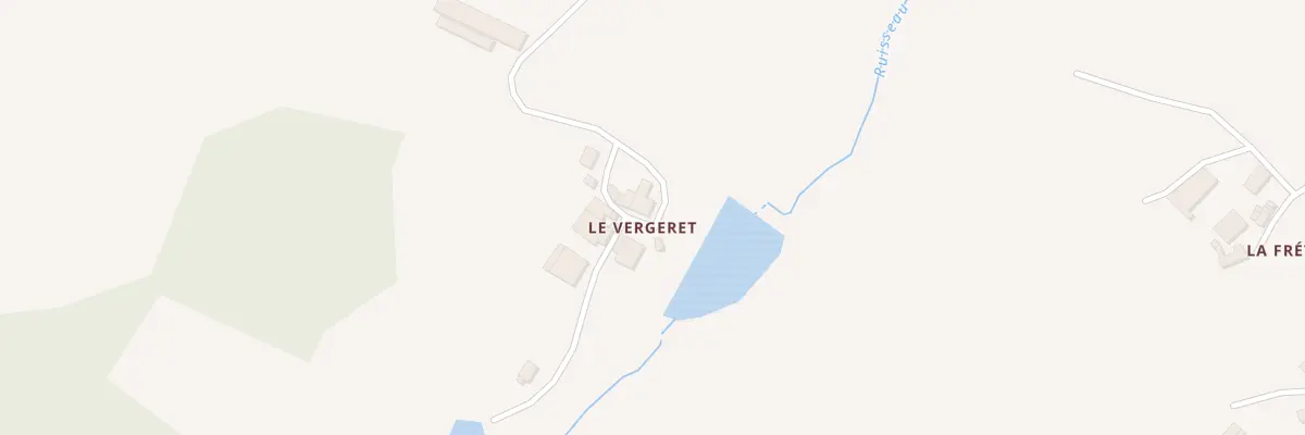 Plan du 3 Le Vergeret à Sèvremont