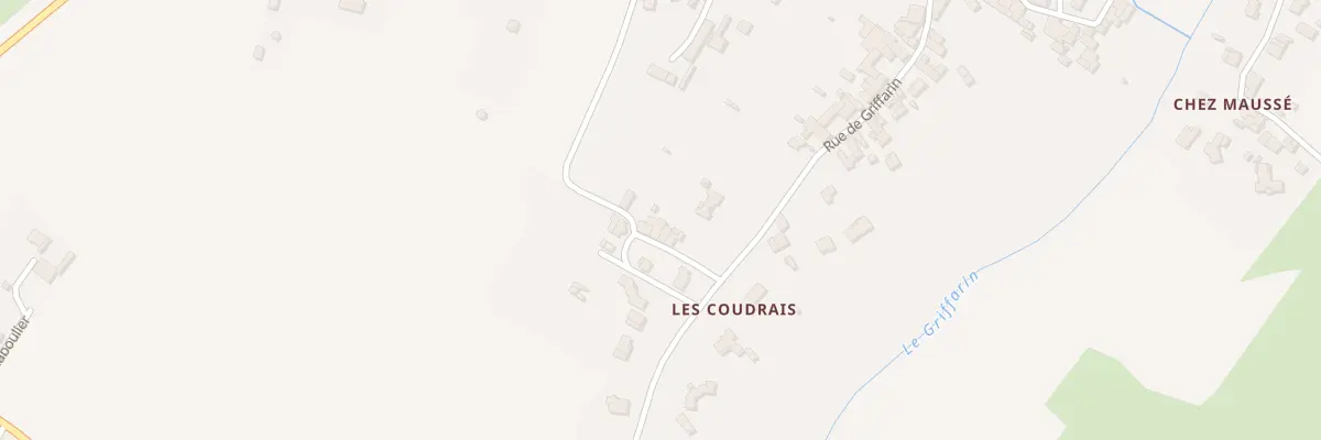 Plan du 30B Rue de Griffarin à Saint-Romain-de-Benet