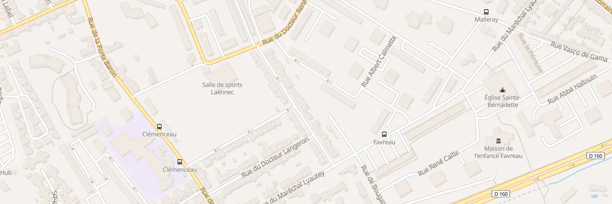 Plan du 24 Rue du Gen Mangin à Cholet