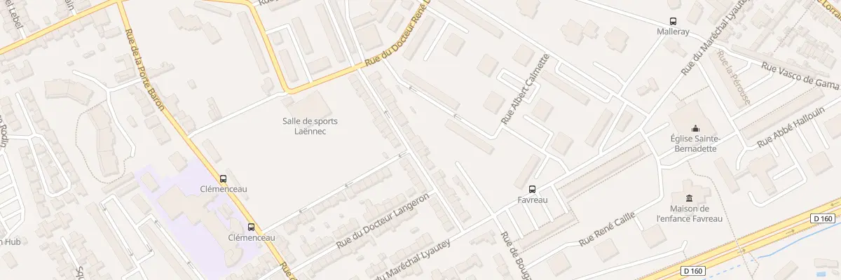 Plan du 26 Rue du Gen Mangin à Cholet
