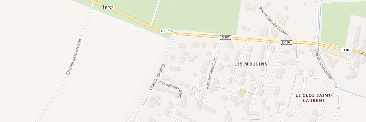 Plan du 1D Che de Silop à Bouhet