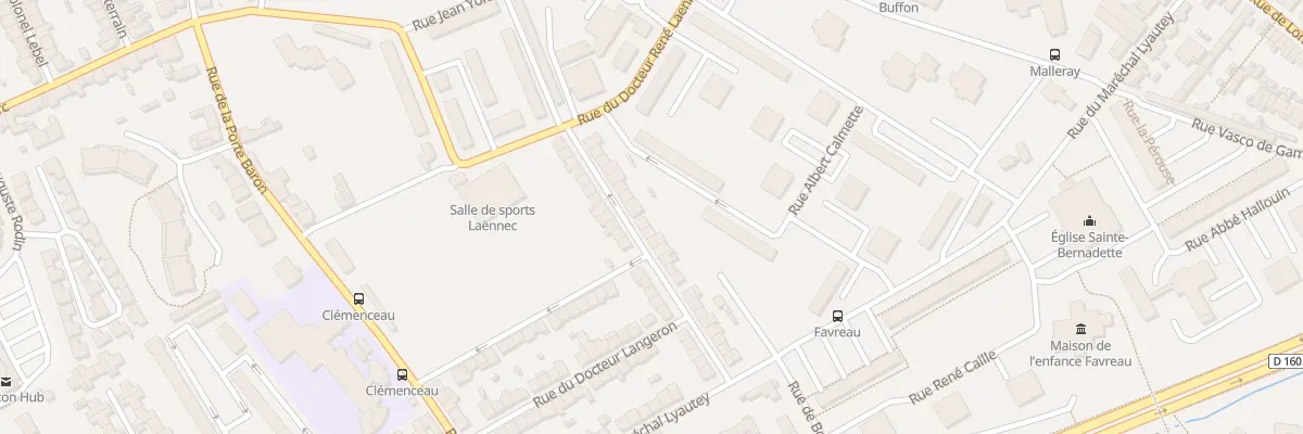 Plan du 30 Rue du Gen Mangin à Cholet