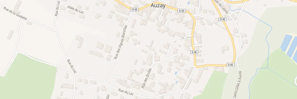 Plan du 12 Rue des écoles à Auchay-sur-Vendée