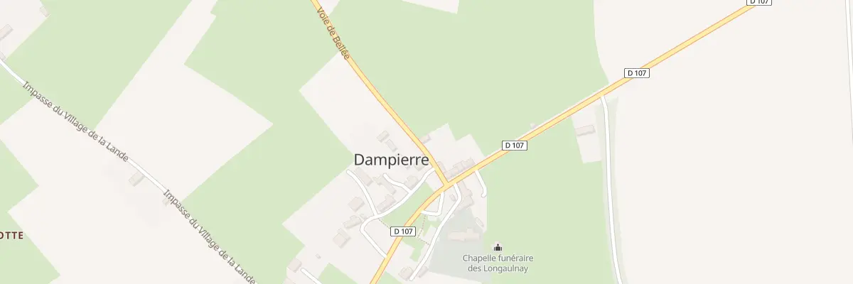 Plan du 5009 Le Bourg (Dampierre) à Val de Drôme