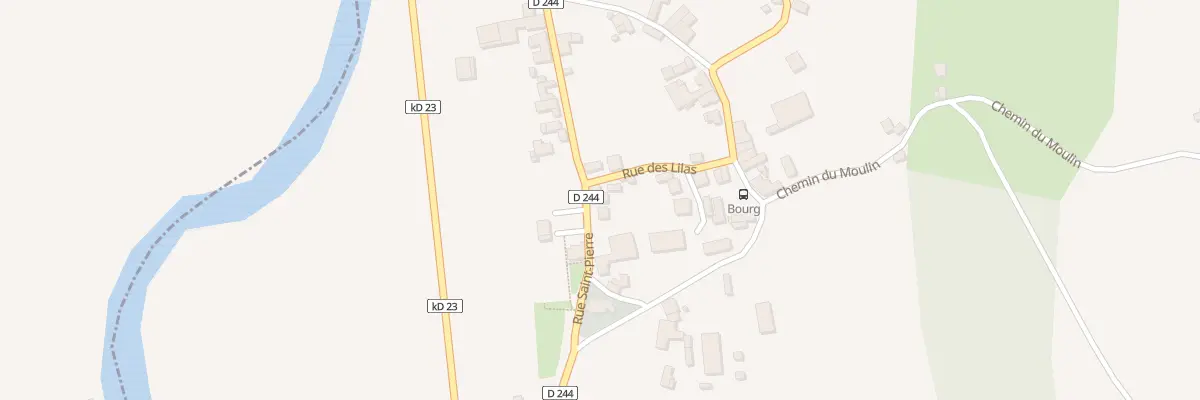Plan du 8 Rue Saint-pierre à Charre