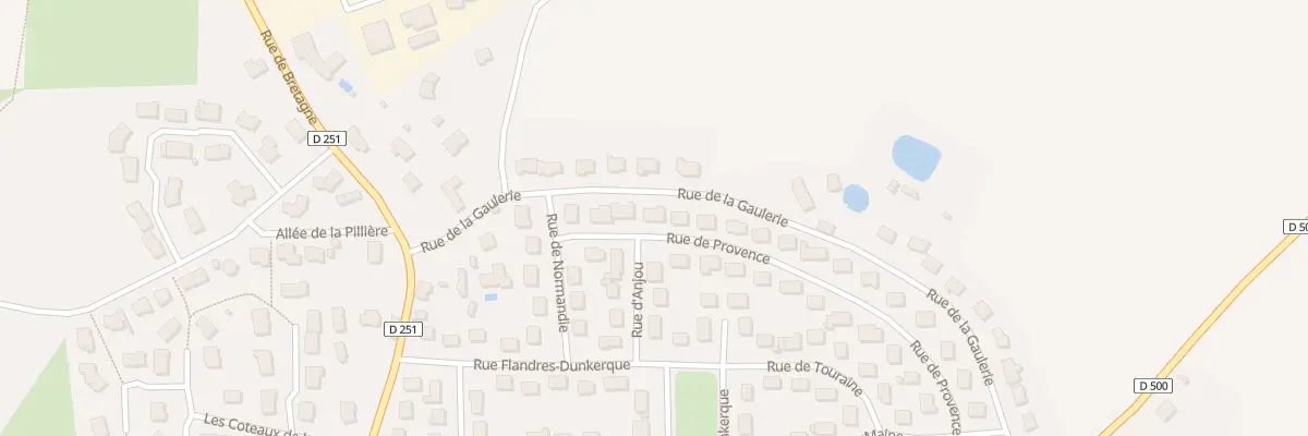 Plan du 28 Rue de Provence à Ahuillé