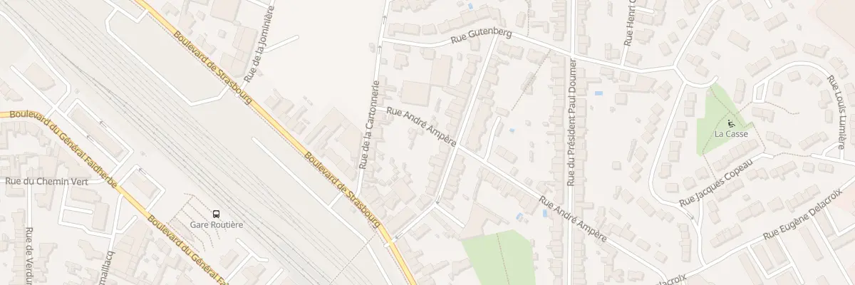 Plan du 23 Rue de la Passerelle à Cholet