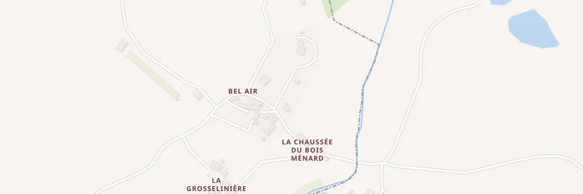 Plan du 3 Bel-air au Boupère