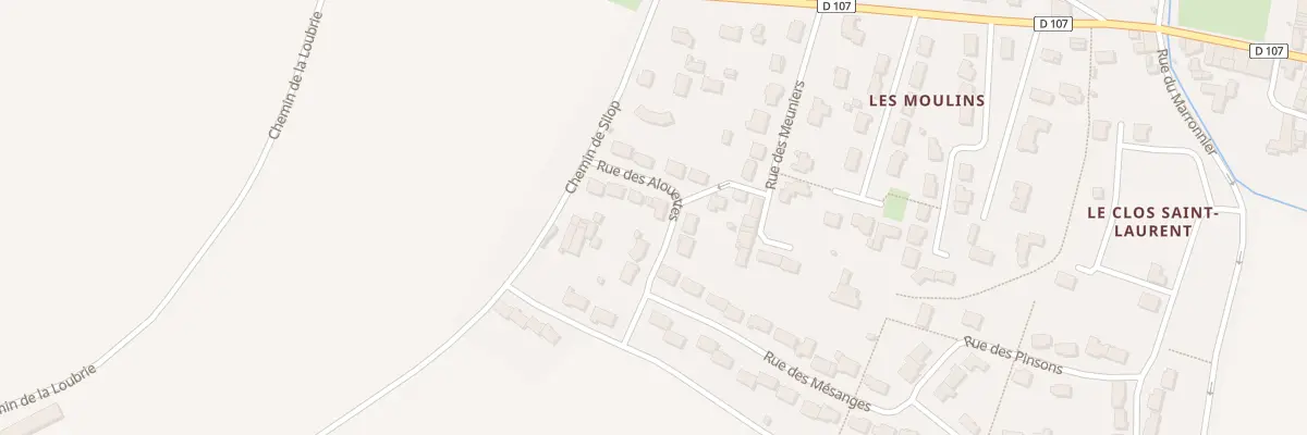 Plan du 5 Rue des Alouettes à Bouhet