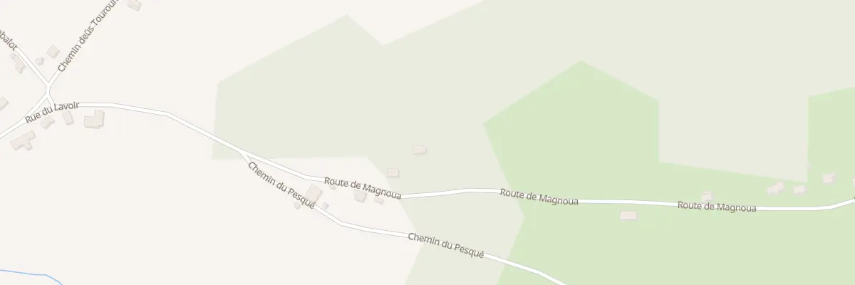 Plan du 5 Rte de Magnoua à Rivehaute