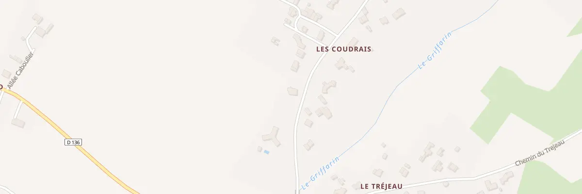 Plan du 40 Rue de Griffarin à Saint-Romain-de-Benet