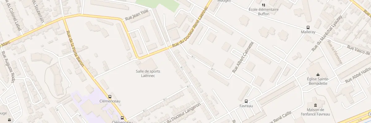 Plan du 38 Rue du Gen Mangin à Cholet