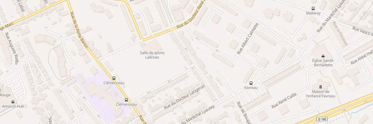 Plan du 23 Rue du Gen Mangin à Cholet