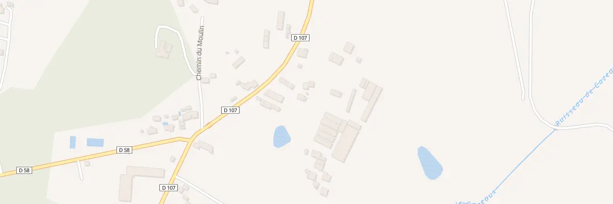 Plan du 559 Rte d’Ozourt à Poyartin