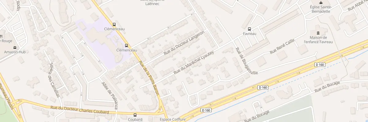 Plan du 15 Rue du Mal Lyautey à Cholet