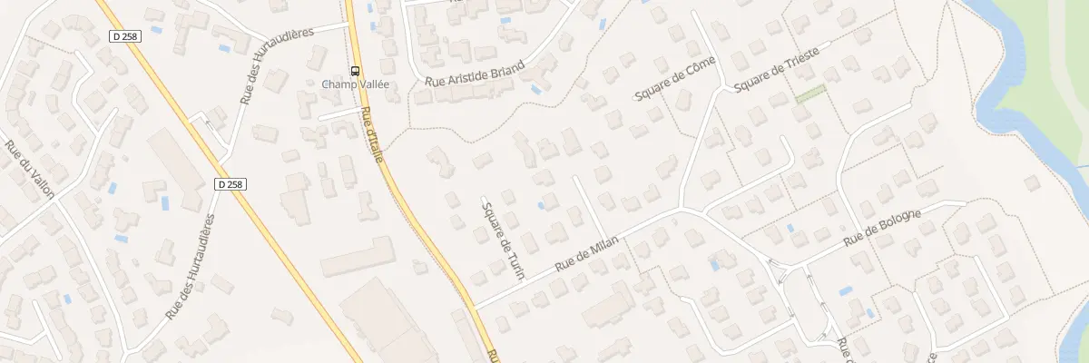 Plan du 5 Sq de Pavie à Cholet