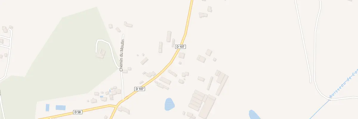 Plan du 473 Rte d’Ozourt à Poyartin