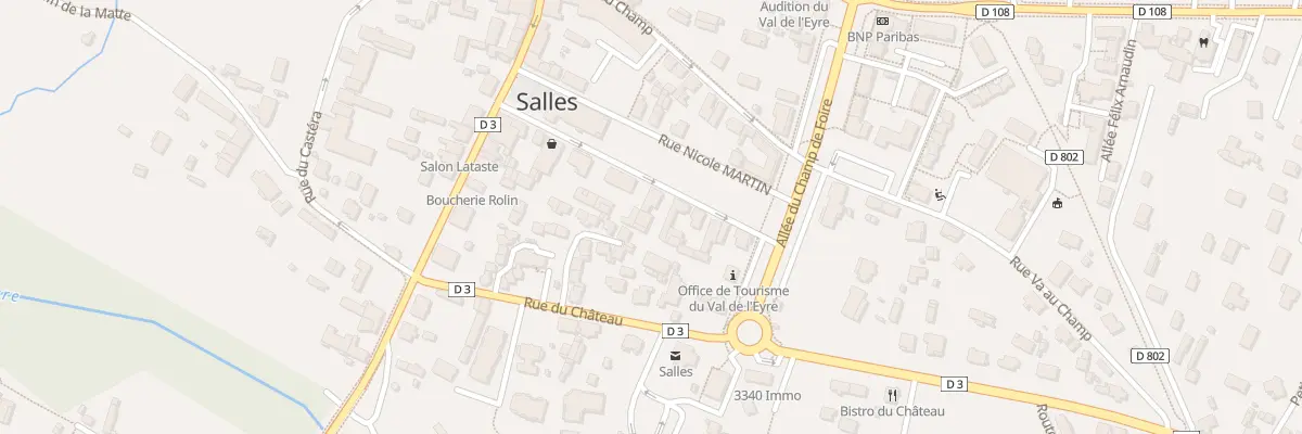 Plan du 141 Rue Margaret E Patricia Taylor à Salles