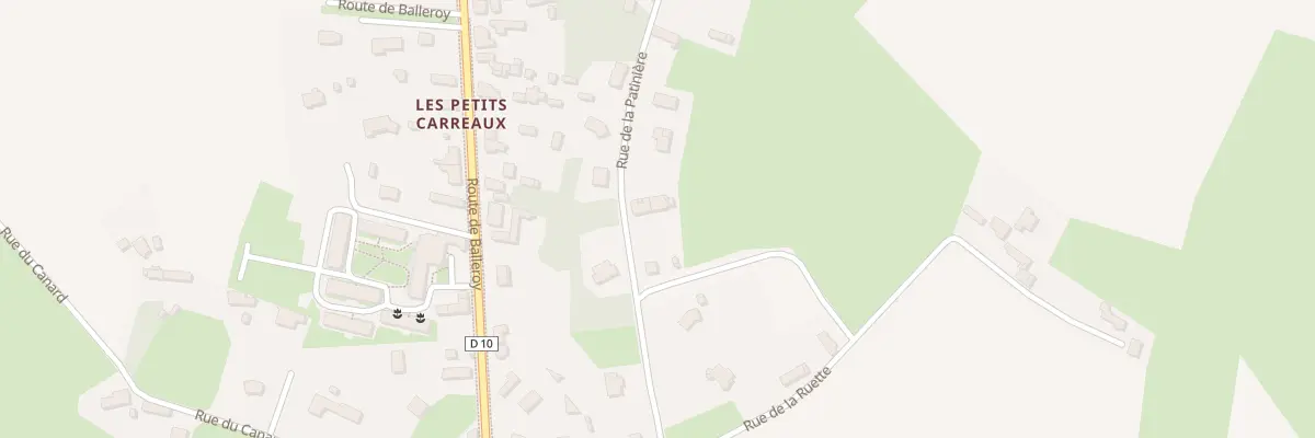 Plan du 23 Rue de la Patinière au Molay-Littry