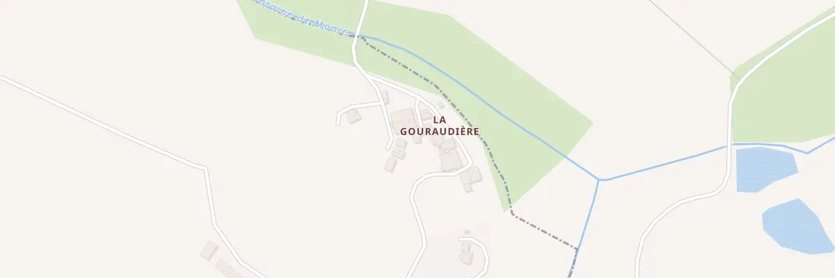 Plan du 1 La Gouraudière au Boupère