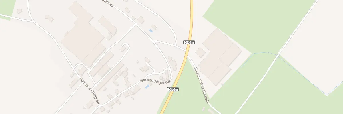 Plan du 16 Rue des diligences à Vix