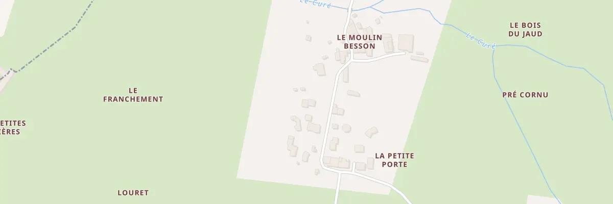 Plan du 51 Rue du Moulin Besson à Bouhet