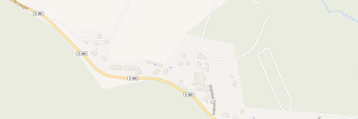 Plan du 976 Rte de Lesgor à Bégaar