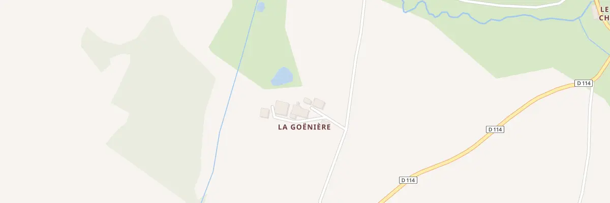 Plan du 5084 La Goenière à Tallud-Sainte-Gemme